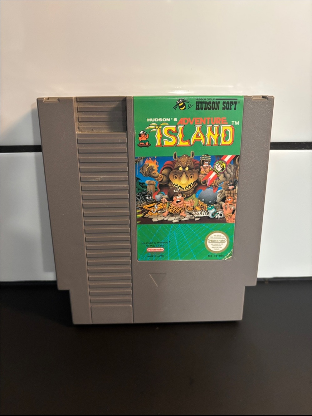 Vintage 80’s Nintendo Game Adventure Island